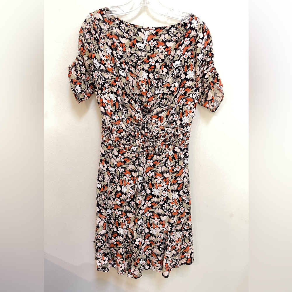 Free People "Forget Me Not" Mini Fall Dress